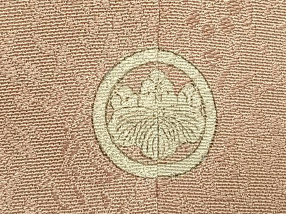 平和屋着物●豪華色留袖　駒刺繍　貝桶花文　金彩　正絹　逸品　AABJ4650fy