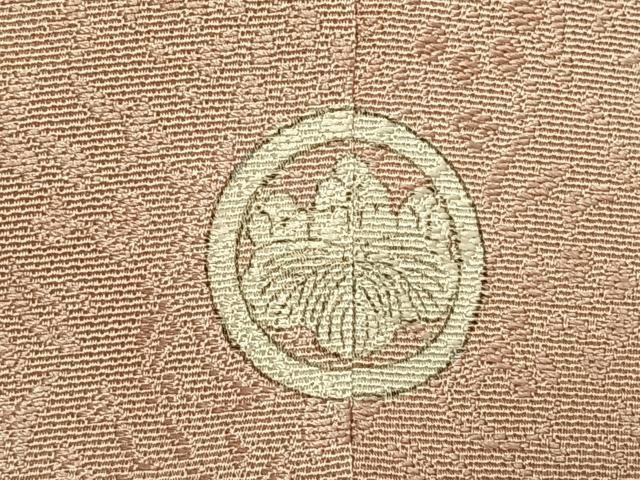 平和屋着物●豪華色留袖　駒刺繍　貝桶花文　金彩　正絹　逸品　AABJ4650fy