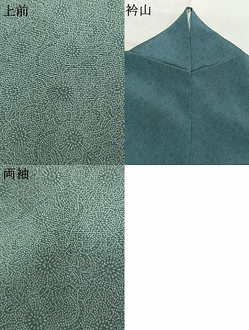 平和屋着物●重要無形文化財　人間国宝　中村勇二郎　江戸小紋　古代菊　正絹　逸品　AABJ4692fy