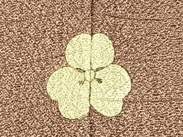 平和屋着物●豪華色留袖　刺繍　草花文　金糸　金彩　正絹　逸品　AABJ4714fy
