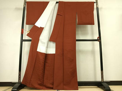 平和屋着物●無地絵羽訪問着　中国三大刺繍　汕頭刺繍　スワトウ刺繍　総刺繍　花鳥文　正絹　逸品　AABJ4718fy