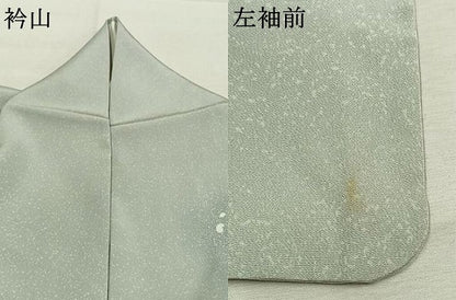 平和屋着物●訪問着　友禅　花鳥文　暈し染め　正絹　逸品　AABJ4723fy