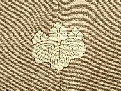 平和屋着物●日本画家　水嶋征夫　色留袖　手描き　樹林文　暈し染め　正絹　逸品　AABJ4745fy