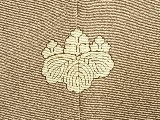 平和屋着物●日本画家　水嶋征夫　色留袖　手描き　樹林文　暈し染め　正絹　逸品　AABJ4745fy
