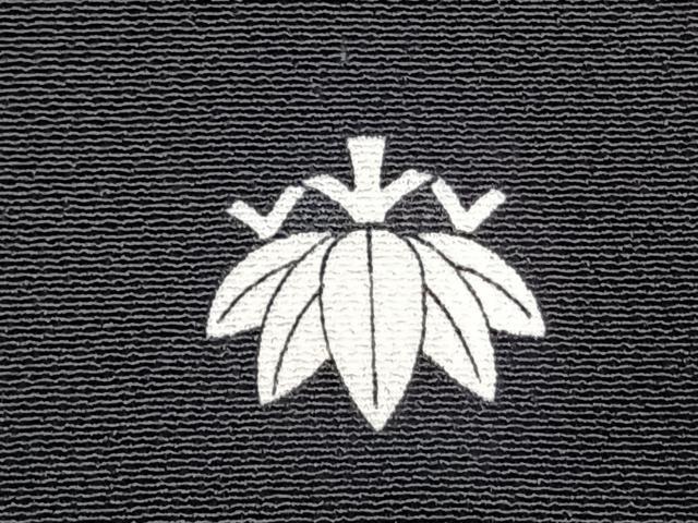平和屋着物●京友禅の第一人者　松井青々　黒留袖　駒刺繍　道長花文　暈し染め　金銀彩　正絹　逸品　AABJ4750fy
