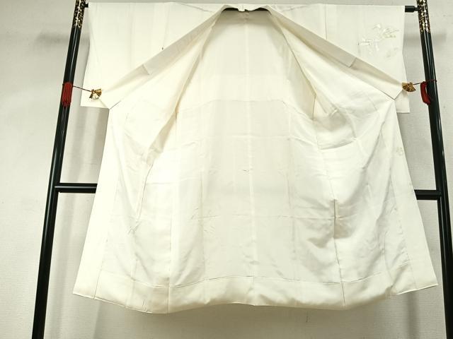 平和屋着物●長襦袢　袷　束ね熨斗文　金銀彩　正絹　逸品　AABJ4751fy