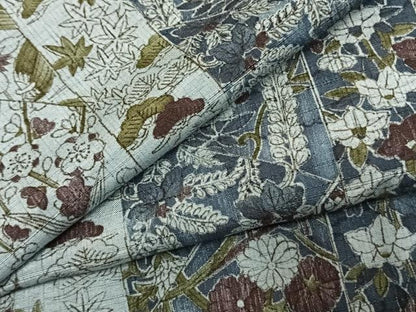 平和屋着物●上質な紬　花間道　正絹　逸品　AABJ4765fy
