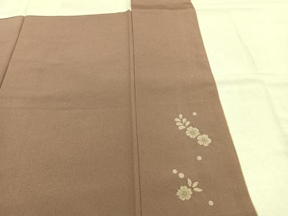 平和屋着物●訪問着　作家物　辻が花　草花文　暈し染め　正絹　逸品　AABJ4766fy