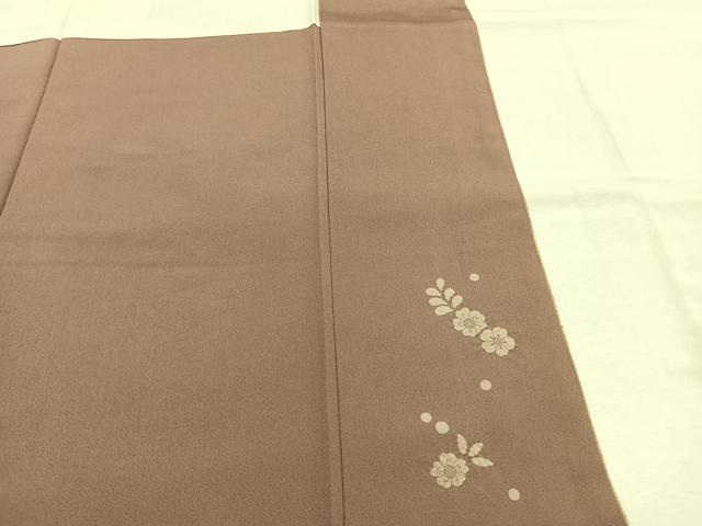 平和屋着物●訪問着　作家物　辻が花　草花文　暈し染め　正絹　逸品　AABJ4766fy