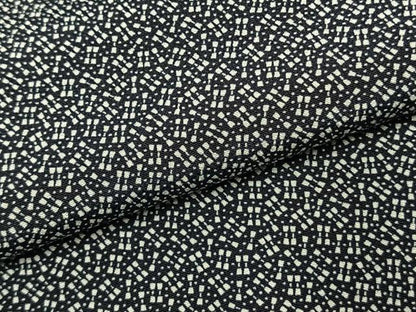 平和屋着物●上質な小紋　幾何学文様　正絹　逸品　未使用　AABJ4769fy