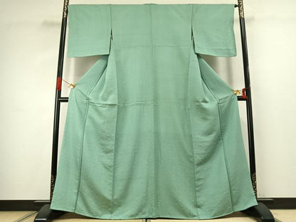 平和屋着物●江戸小紋　行儀　正絹　逸品　未使用　AABJ4778fy