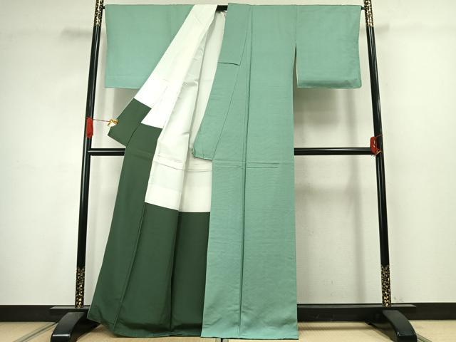 平和屋着物●江戸小紋　行儀　正絹　逸品　未使用　AABJ4778fy