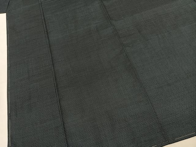 平和屋着物●男性　本場大島紬　アンサンブル　手織　亀甲柄　新納光夫作　証紙付き　正絹　逸品　未使用　AABJ4812fy