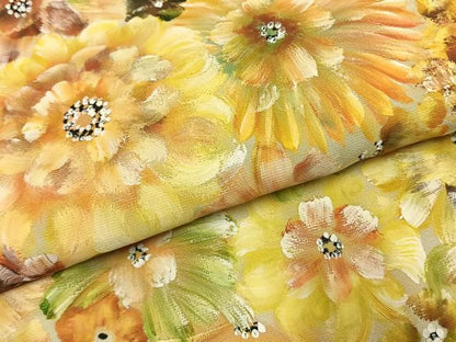 平和屋着物●訪問着　作家物　手描き　舞花文　暈し染め　正絹　逸品　AABJ4830fy