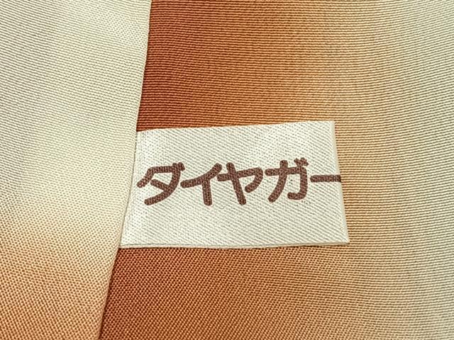 平和屋着物●上質な小紋　縞　暈し染め　正絹　逸品　未使用　AABJ4837fy