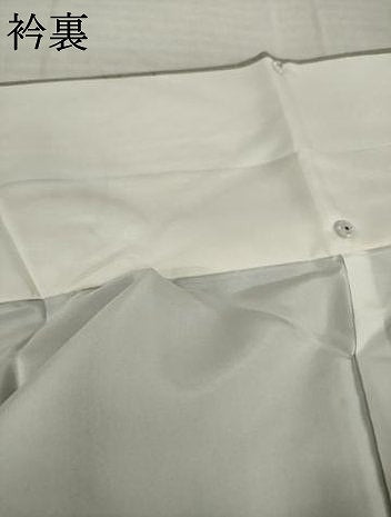 平和屋着物●ぜんまい紬　訪問着　型染め　幾何学花文　健勝苑扱い　正絹　逸品　未使用　AABJ4935ck