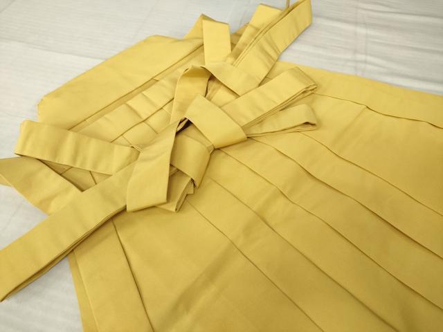 平和屋着物●男性　人間国宝　甲田綏郎　精好仙台平　馬乗り袴　飴色　正絹　逸品　AABJ4942ck