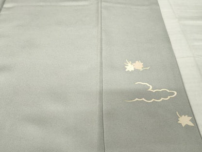 平和屋着物●訪問着　駒刺繍　花丸文　暈し染め　金彩　正絹　逸品　AABJ4952ck