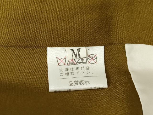 平和屋着物●訪問着　作家物　紬地　総刺繍　楽器文　正絹　逸品　AABJ4997ck