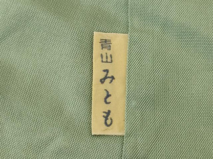 平和屋着物●京の名門・菱屋六右ェ門　紬　青山みとも　色留袖　風神雷神　正絹　逸品　AABJ4999ck