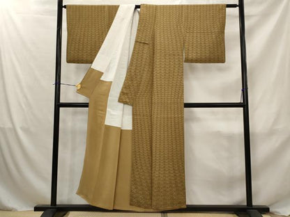 平和屋着物■上質な小紋　蝶尽くし　正絹　逸品　AABJ5002st