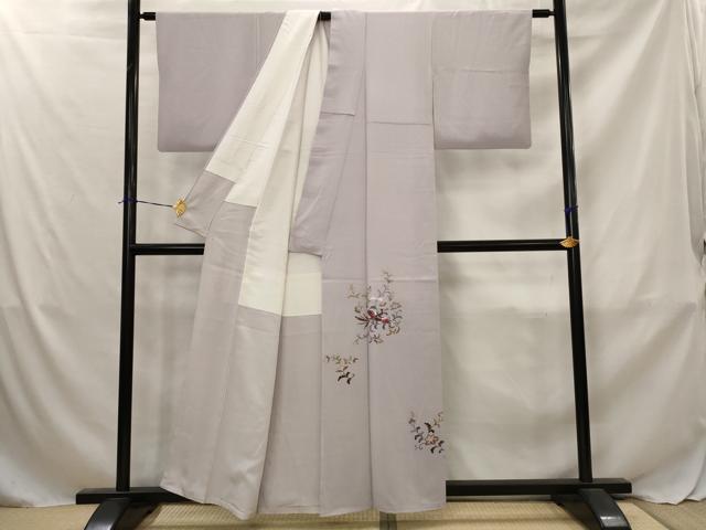 平和屋着物■豪華色留袖　鳳凰更紗花文　正絹　逸品　AABJ5005st