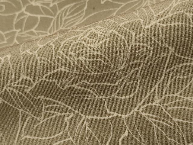 平和屋着物■上質な小紋　草花づくし　暈し染め　正絹　逸品　AABJ5019st