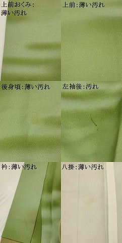 平和屋着物■上質な小紋　霞文　暈し染め　正絹　逸品　AABJ5034st