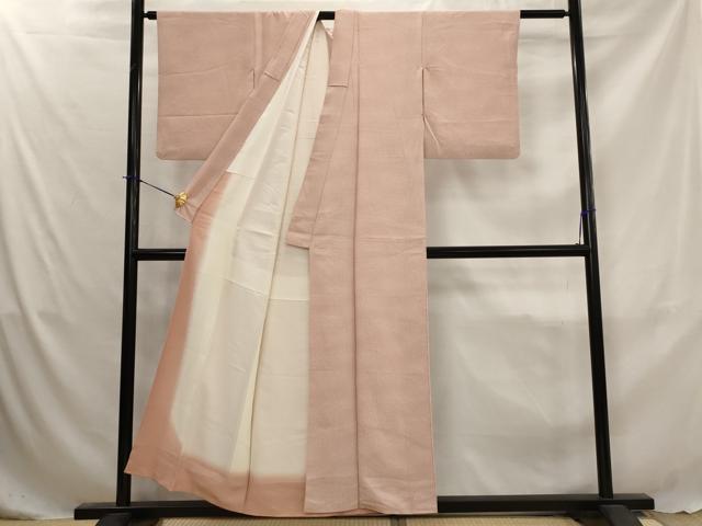 平和屋着物■上質な小紋　霞文　正絹　逸品　AABJ5036st