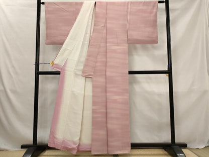 平和屋着物■上質な小紋　作家物　霞文　暈し染め　正絹　逸品　AABJ5052st