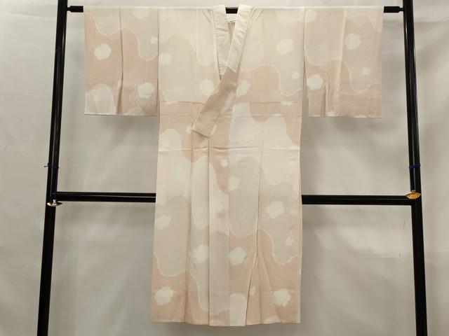 平和屋着物■長襦袢　無双仕立て　舞梅文　正絹　逸品　AABJ5084st