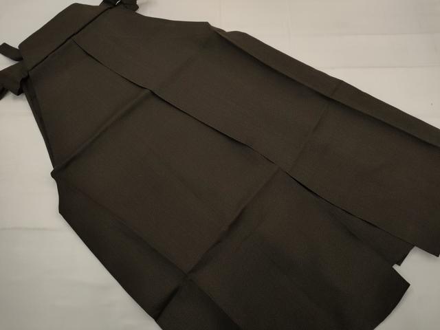平和屋着物●男性　行灯袴　氷割れ文　正絹　逸品　AABJ5090st