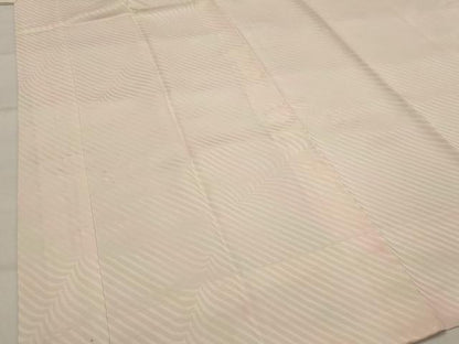 平和屋着物■長襦袢　袷　斜縞　暈し染め　正絹　逸品　AABJ5092st