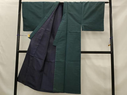 平和屋着物■男性　紬　百入茶色　正絹　逸品　AABJ5103st