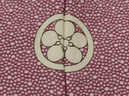 平和屋着物■江戸小紋　大小あられ　正絹　逸品　AABJ5143st