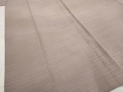 平和屋着物▽本塩沢　やまだ織　染色作家　桐村博　単衣　横段文　暈し染め　正絹　逸品　AABJ5176st