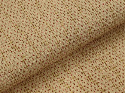 平和屋着物▽本塩沢　単衣　十字文様　正絹　逸品　AABJ5189st