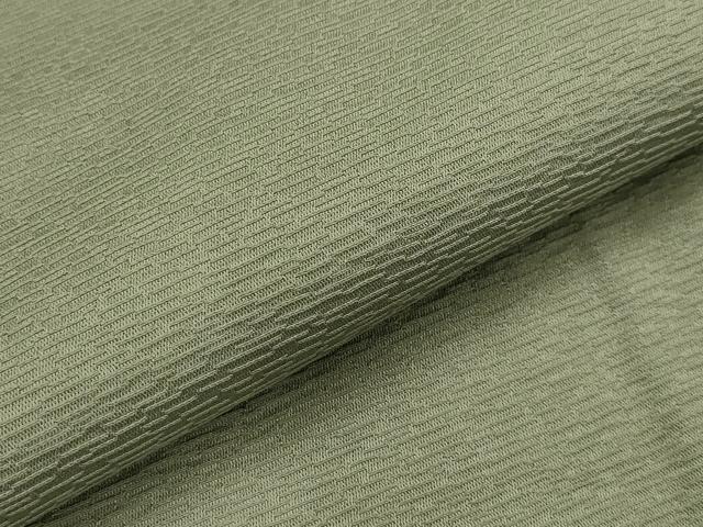平和屋着物▽上質な色無地　単衣　岩井茶色　正絹　逸品　AABJ5194st
