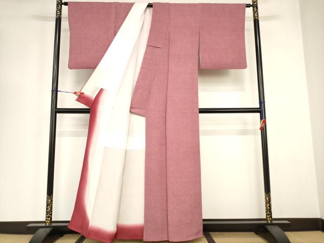 平和屋着物■江戸小紋師　鈴木秋治　江戸小紋　極小鮫小紋柄　正絹　逸品　AABJ5206br