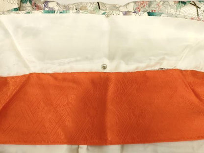 平和屋着物■上質な小紋　籬花文　金彩　正絹　逸品　AABJ5219br