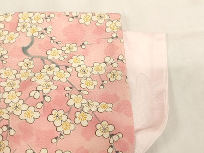 平和屋着物[]七五三　女の子　３歳　祝着　三つ身　枝梅文　逸品　AABJ5274ja