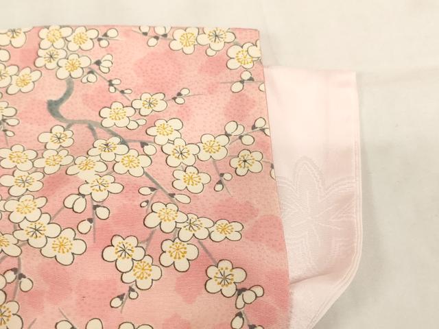 平和屋着物[]七五三　女の子　３歳　祝着　三つ身　枝梅文　逸品　AABJ5274ja