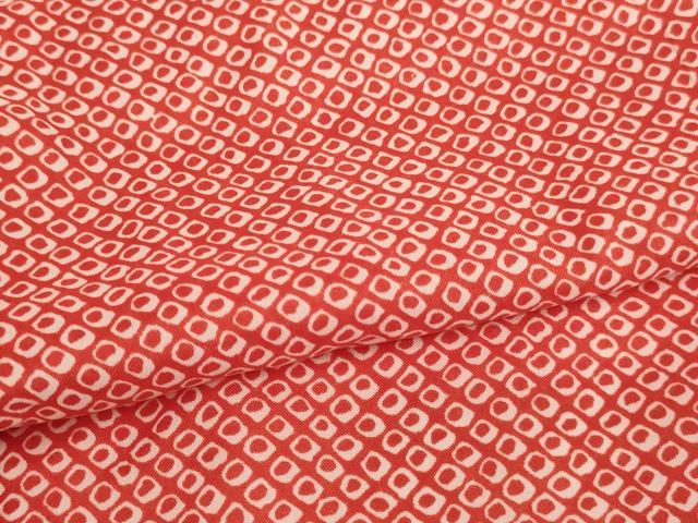 平和屋着物∵女の子　子供　長襦袢　単衣　鹿の子文　半衿刺繍　AABJ5279ja