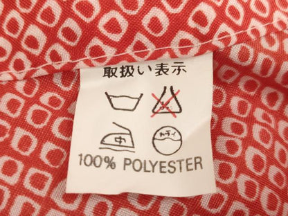 平和屋着物∵女の子　子供　長襦袢　単衣　鹿の子文　半衿刺繍　AABJ5279ja
