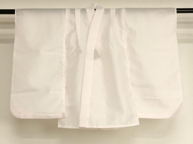 平和屋本店[]七五三　女の子　３歳　祝着　三つ身　長襦袢（単衣）・被布・小物セット 暈し染め 金彩 箱付き 洗える着物 未使用 AABJ5281ja