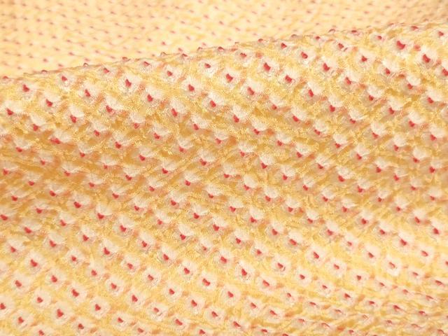 平和屋着物[]七五三　女の子　３歳　祝着　三つ身　総絞り　逸品　AABJ5305ja