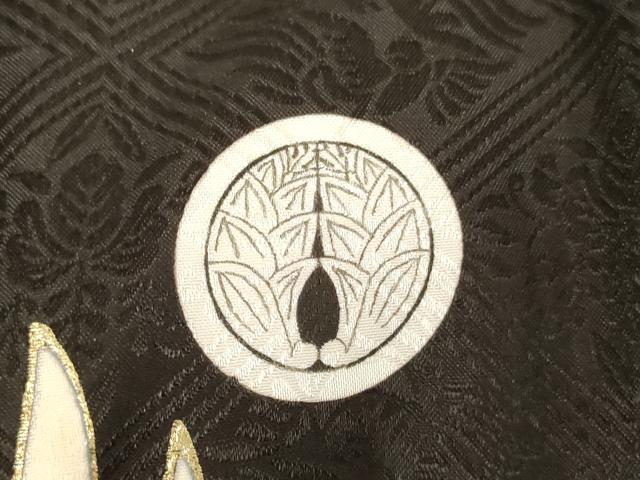 平和屋着物[]お宮参り　男の子　祝着　産着　初着　のしめ　刺繍　遠山鷹文　青海波　金糸　金彩　洗える着物　AABJ5314ja