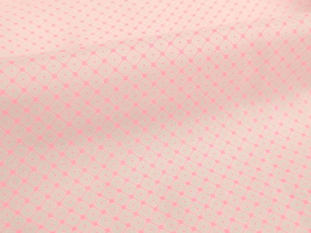 平和屋着物∵女の子　子供　長襦袢　単衣　鹿の子文　半衿刺繍　AABJ5340ja