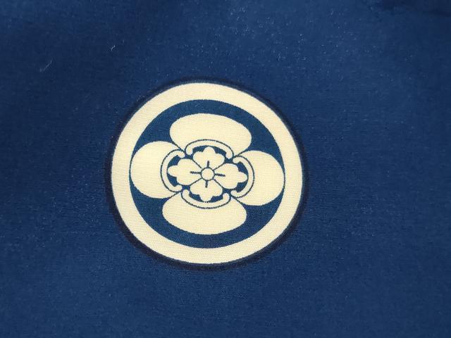 平和屋着物[]お宮参り　男の子　祝着　産着　初着　のしめ　駒刺繍　鷹　地紙松文　金彩　逸品　AABJ5349ja