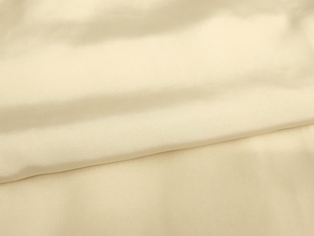 平和屋着物∵女の子　子供　長襦袢　袷　象牙色　逸品　AABJ5358ja
